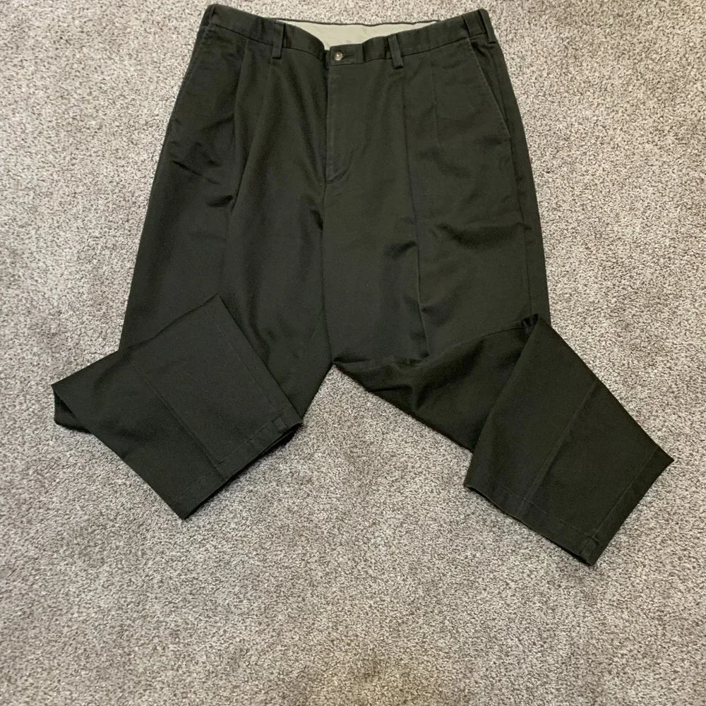 CROFT & BARROW MENS PLEATED FRONT DRESS PANTS SIZE 38 X 32 #146 - Picture 1 of 2